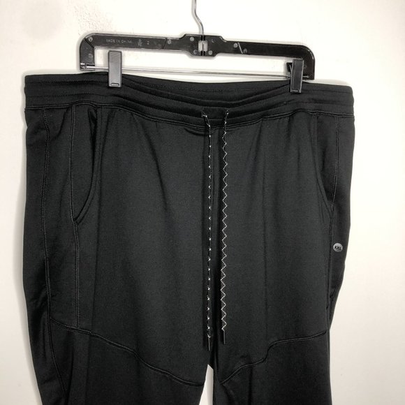 American Eagle Womens Joggers Sweatpants Drawstring Black Size XXL - Picture 3 of 7
